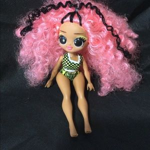 DOLL with BIG EYES AND BIG HAIR